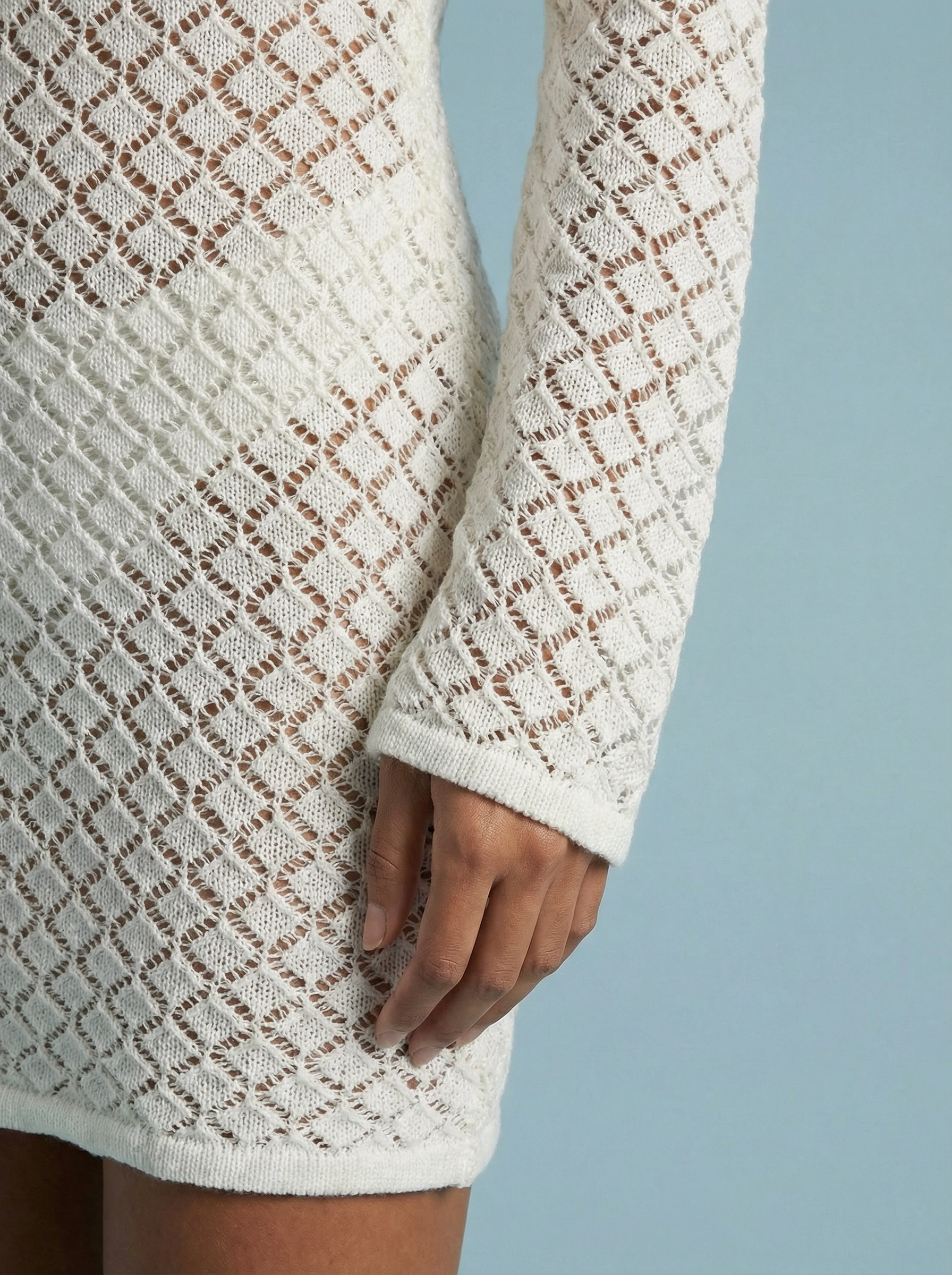 Maddison - Crochet Mini Dress